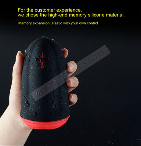 Powerful Automatic Oral Suction Male Masturbator 3 Vibrator Heating Sex Machine Soft Silicone 10 Speeds Adult Sex Toys for Men