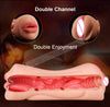 Image of Realistic Oral 3D Deep Throat with Tongue Teeth Maiden Artificial Vagina Male Masturbator Realistic Pussy Oral Sex Toys for Men