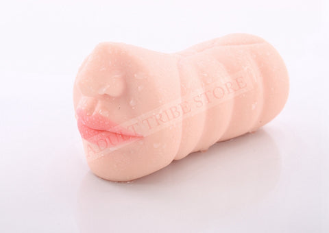 Realistic Oral 3D Deep Throat with Tongue Teeth Maiden Artificial Vagina Male Masturbator Realistic Pussy Oral Sex Toys for Men
