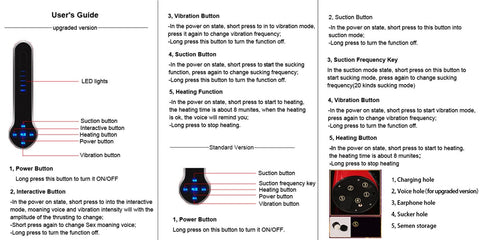 Intelligent Suck Heating Male Masturbator Moaning Interaction Artificial Vagina  Adult Sex Machine Sex Toys for Men