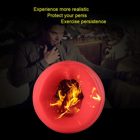 Powerful Automatic Oral Suction Male Masturbator 3 Vibrator Heating Sex Machine Soft Silicone 10 Speeds Adult Sex Toys for Men