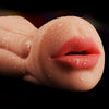 Image of Realistic Oral 3D Deep Throat with Tongue Teeth Maiden Artificial Vagina Male Masturbator Realistic Pussy Oral Sex Toys for Men