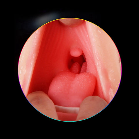 Realistic Oral 3D Deep Throat with Tongue Teeth Maiden Artificial Vagina Male Masturbator Realistic Pussy Oral Sex Toys for Men