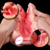 Image of Realistic Oral 3D Deep Throat with Tongue Teeth Maiden Artificial Vagina Male Masturbator Realistic Pussy Oral Sex Toys for Men