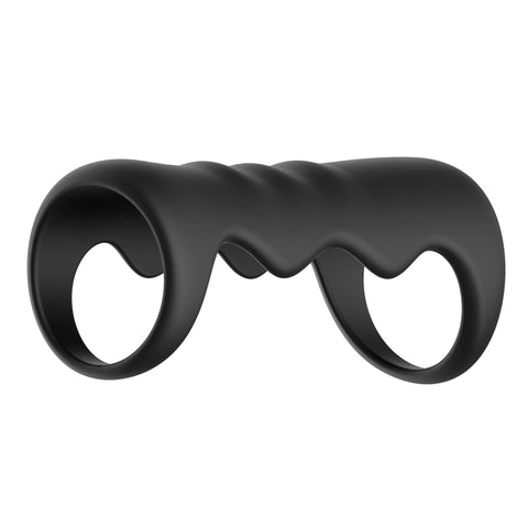Soft Silicone Penis Ring 10 Speed Vibrator Cock Ring for Men Delay Ejaculation G Spot Stimulation Intimate Sex Toys for Couples