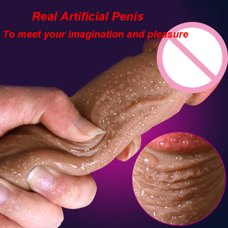 Hot Selling Soft Silicone Dildo Vibrator With Sucker Realistic Male Ar toyamazing Hot Selling Soft Silicone Dildo Vibrator With Sucker Realistic Male Ar toyamazing