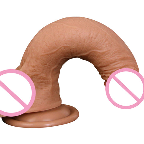 Hot Selling Soft Silicone Dildo Vibrator With Sucker Realistic Male Artificial Penis 12 kinds vibrating Swing Sex Toys for Women