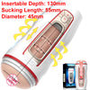 Image of Leten Automatic Masturbation Cup Realistic Vagina Strong Suction Vibration Sex Masturbator for Men