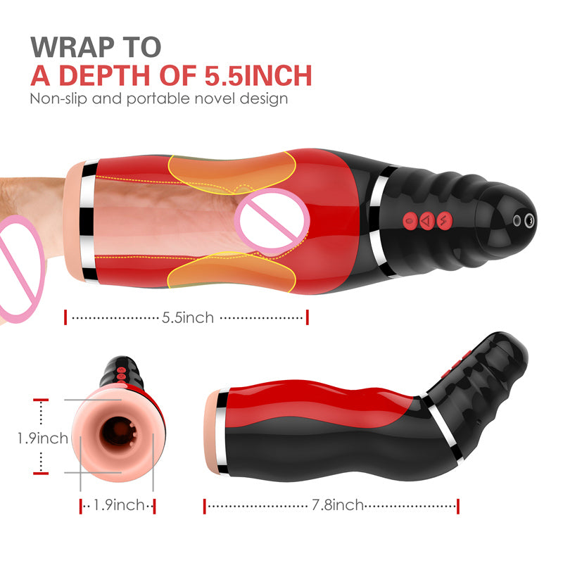 New Oral Sucks Male Masturbator Deep Throat Clip Suction Sex Machine I toyamazing New Oral Sucks Male Masturbator Deep Throat Clip Suction Sex Machine I toyamazing